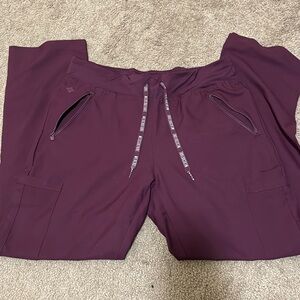 Medium Wine Med Couture Insight Scrub Pants